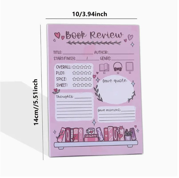 Book Review Notepad