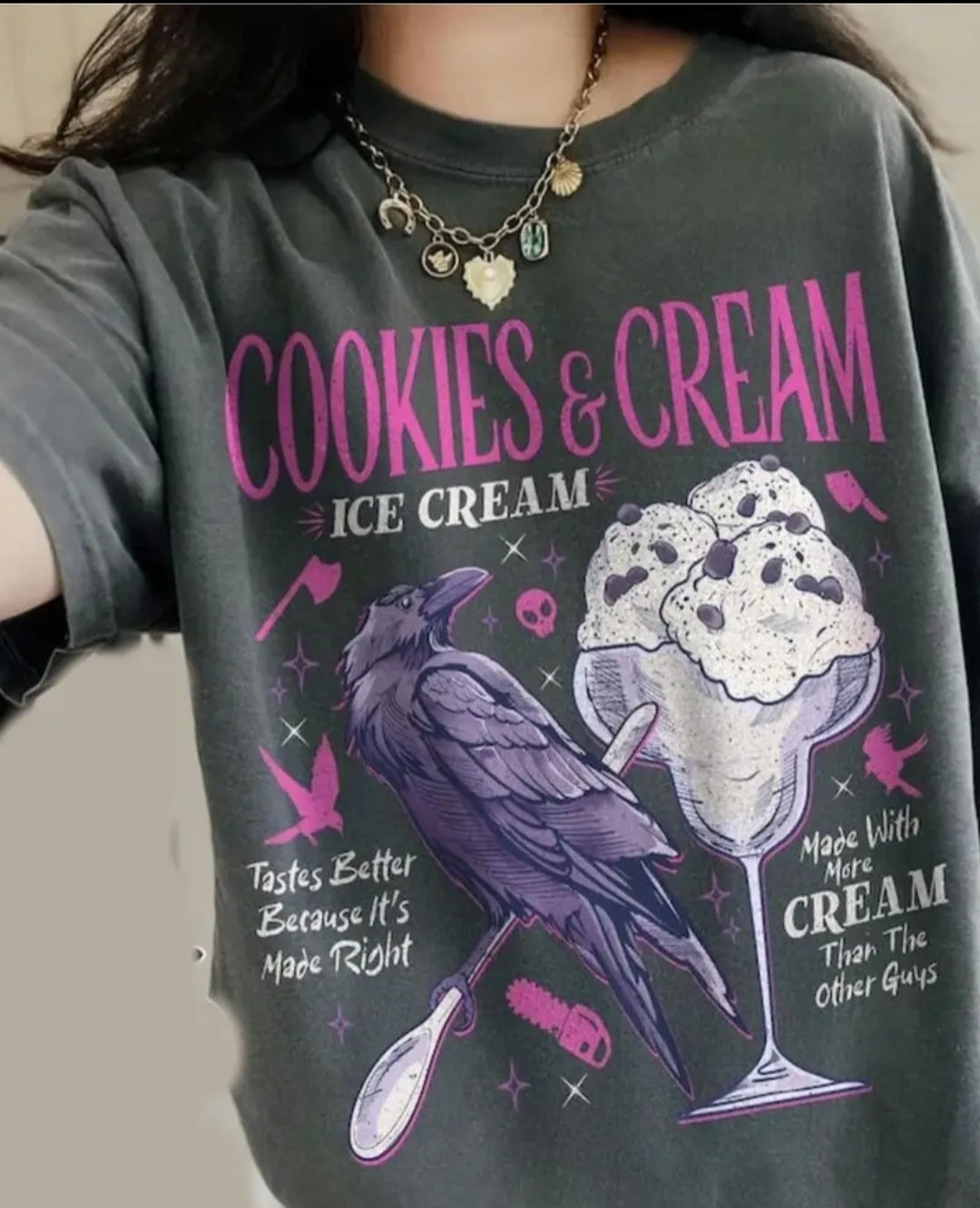 Butcher and Blackbird Cookies and Cream T shirt