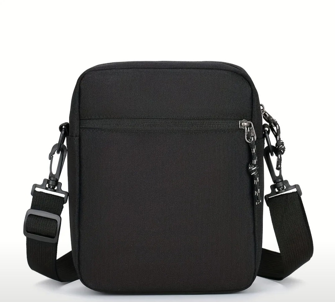 Large Capacity Oxford Crossbody Bag with Moon and Star Design Great for Book Lovers and Kindle Users